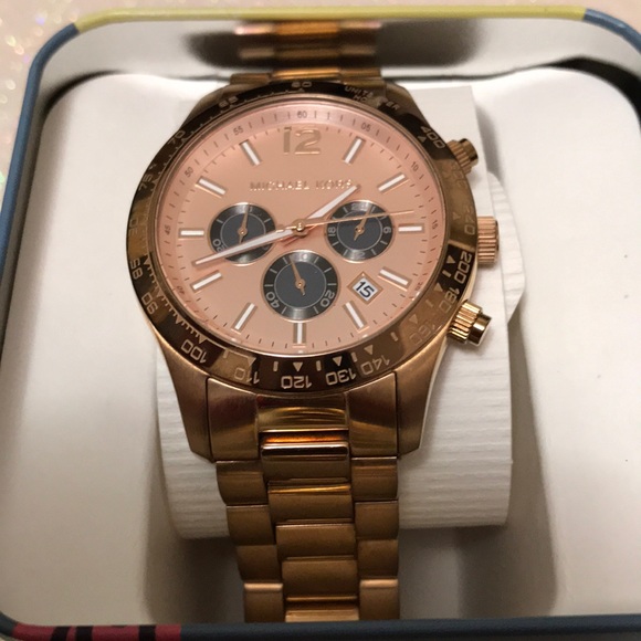 Rose Gold Michael Kors Watch - Picture 1 of 12